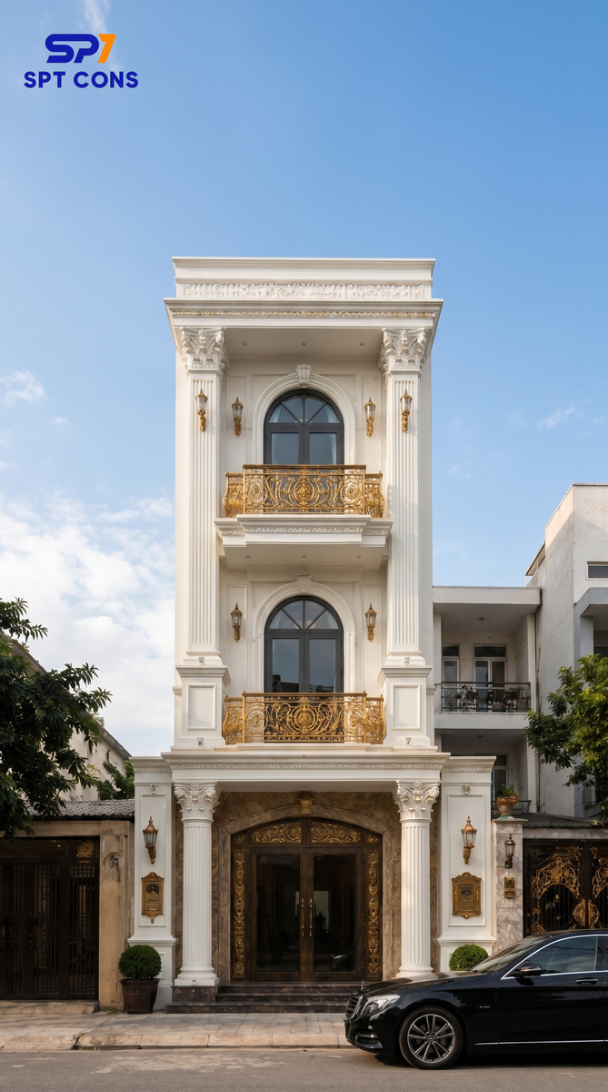 Mẫu nhà phố hiện đại 02